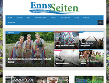 Tablet Screenshot of ennsseiten.at